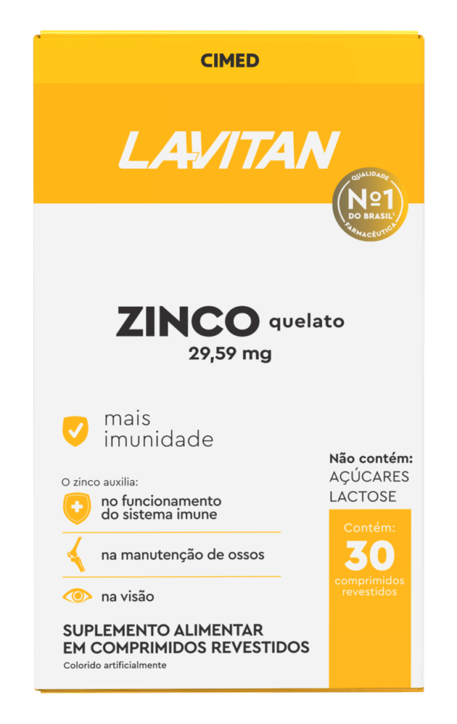 Lavitan Zinco Quelato Mais Imunidade