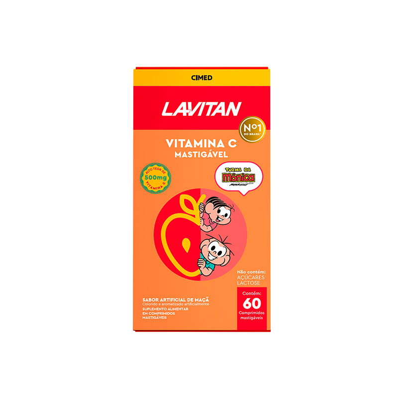 LAVITAN TURMA DA MONICA VIT C: SABOR MAÇA