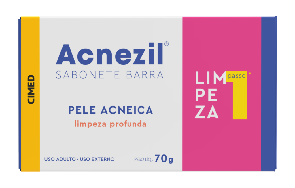 Acnezil Sabonete Barra Pele Acneica