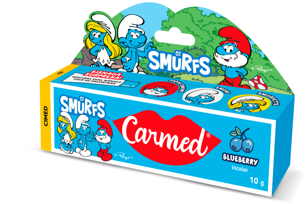 Carmed Smurfs Blueberry