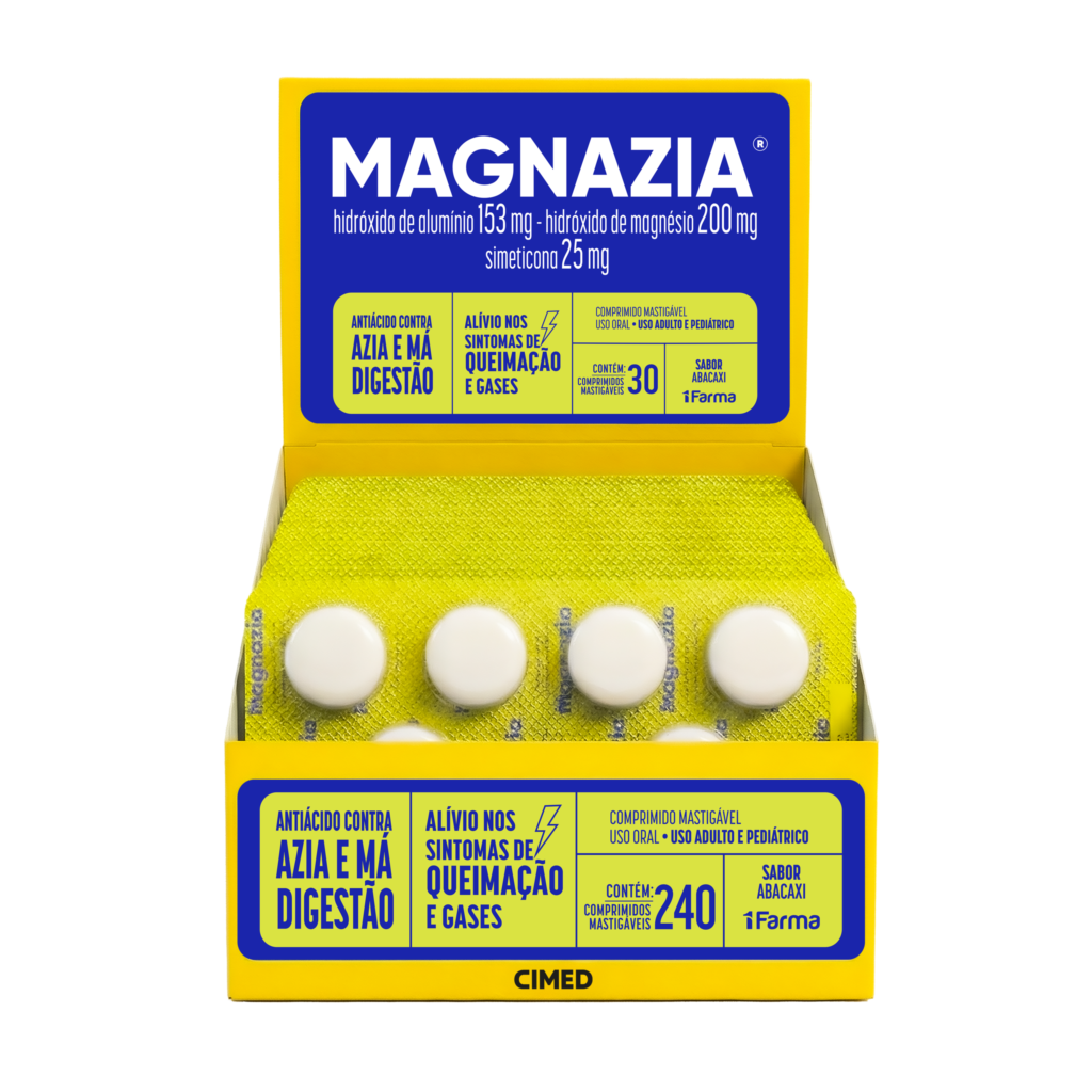 Magnazia Comprimidos Mastigáveis