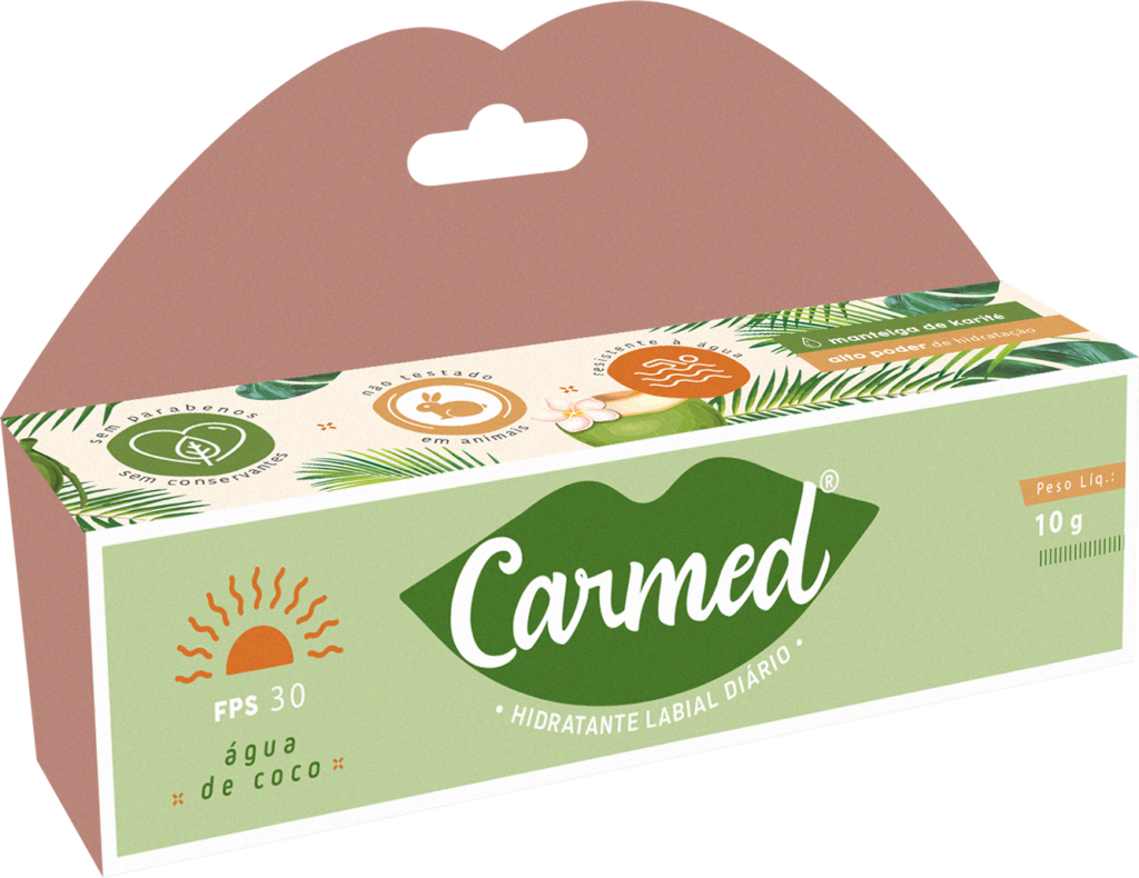 Carmed Protetor Labial Água de Coco FPS 30