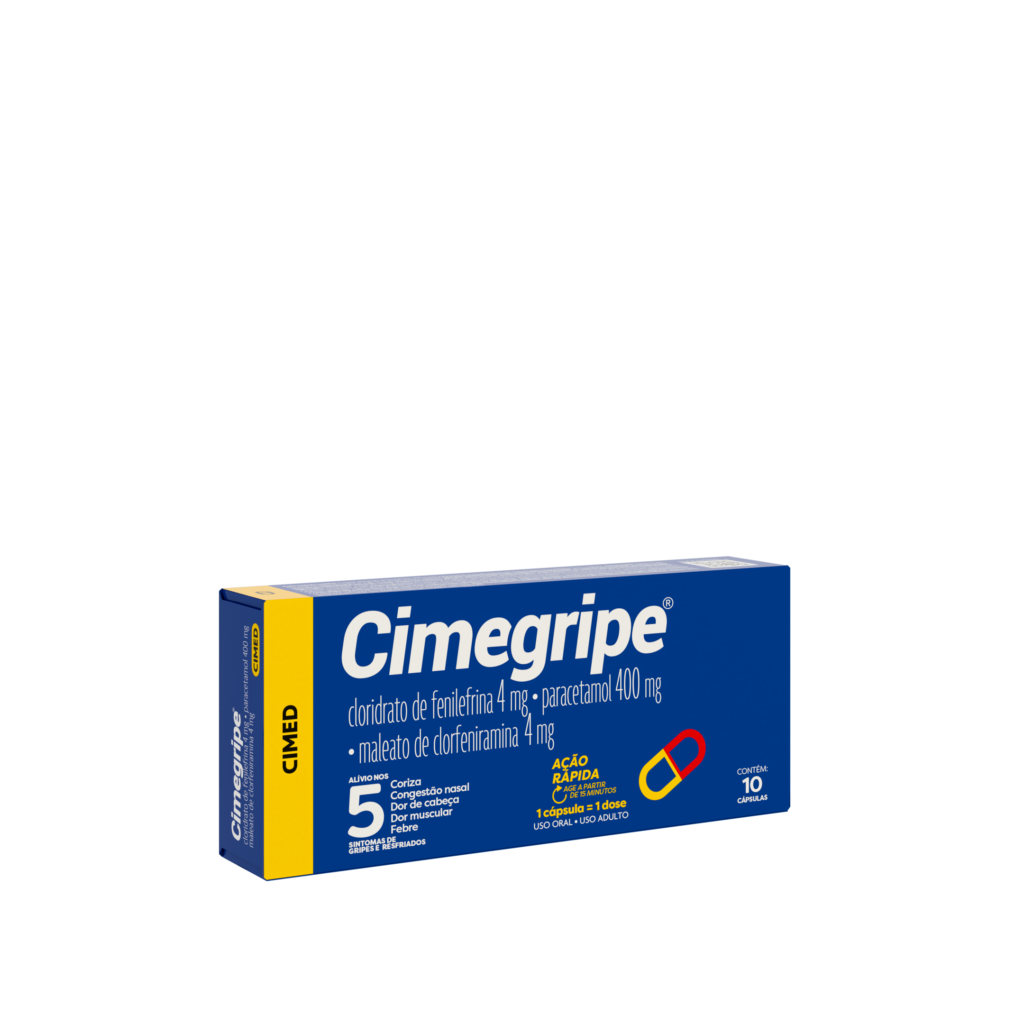 Cimegripe cápsulas