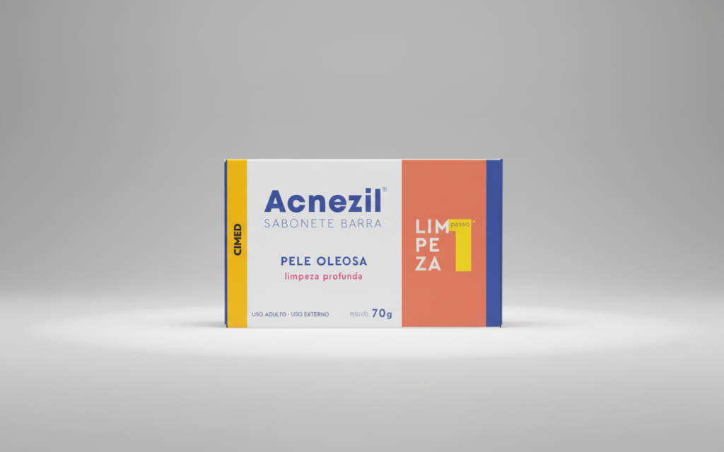 Acnezil Sabonete Barra Pele Oleosa