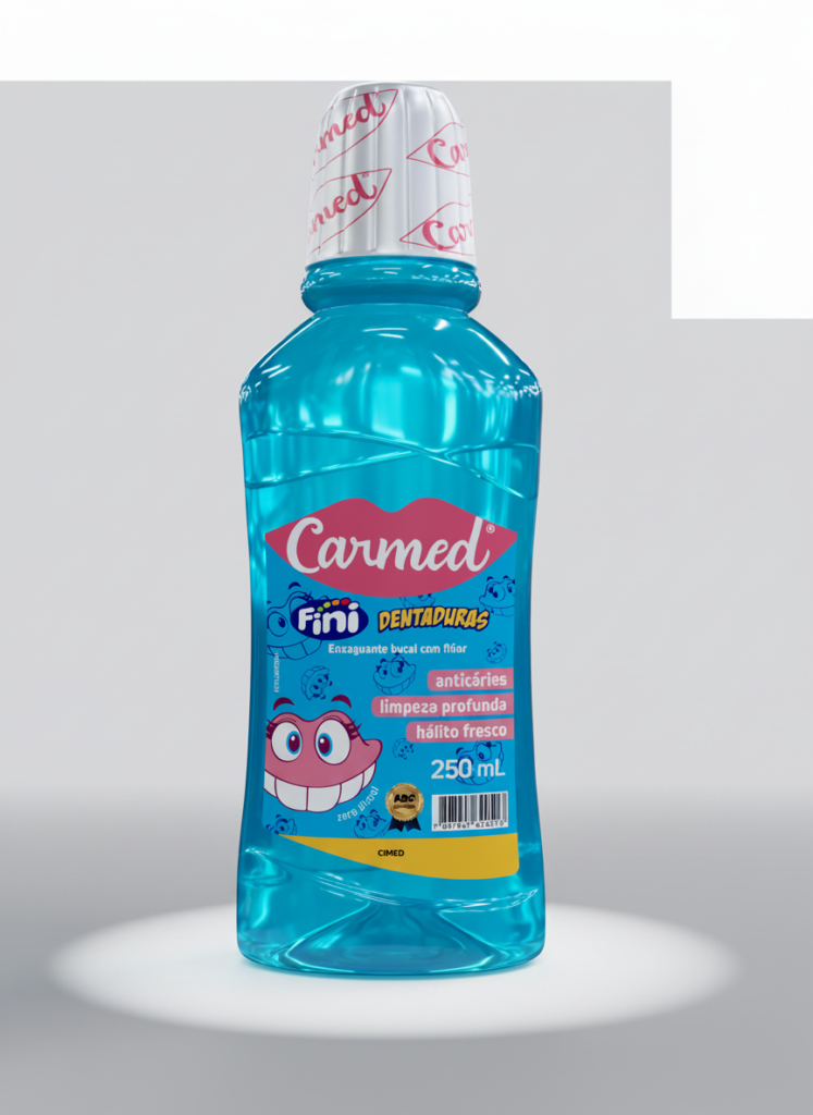 Carmed Enxaguante Bucal Fini Dentaduras