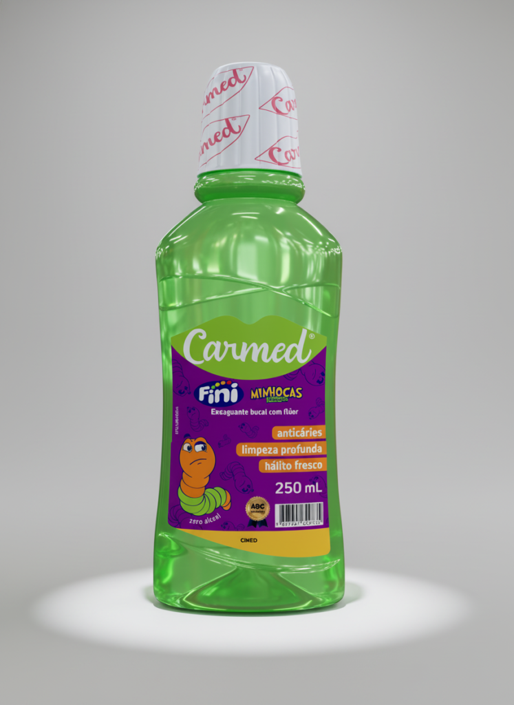 Carmed Enxaguante Bucal Fini Minhocas