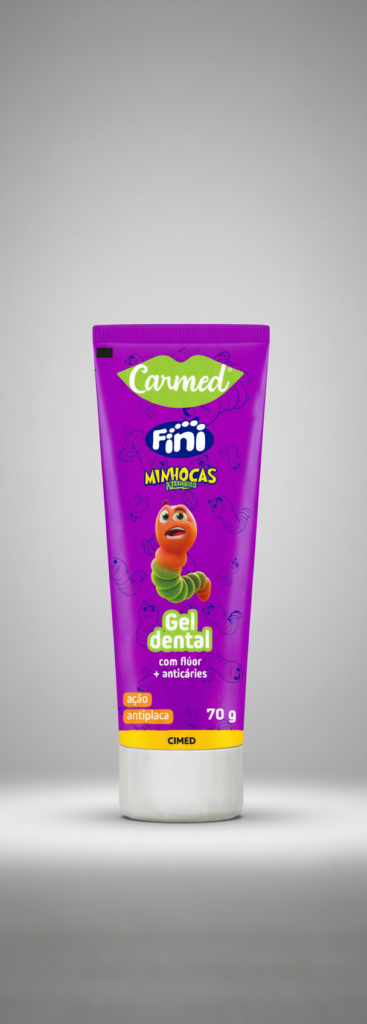 Carmed Gel Dental Fini Minhocas