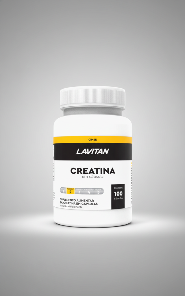 Lavitan Creatina (Versão em pó e cápsulas)