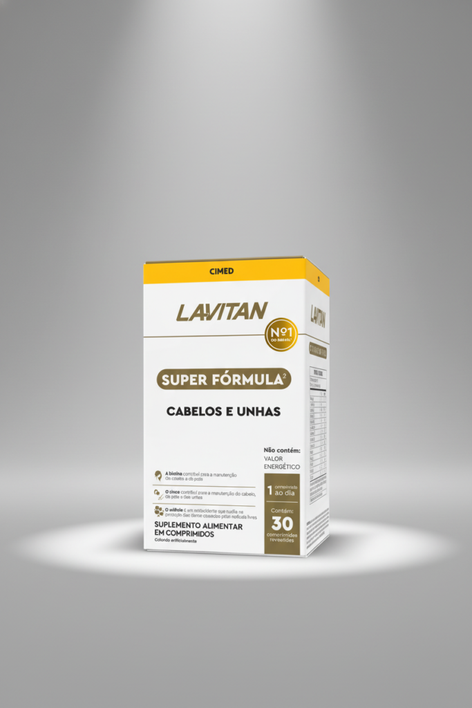 LAVITAN SUPER FÓRMULA CABELOS E UNHAS