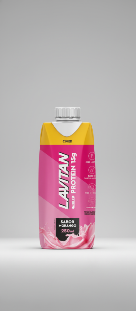 LAVITAN PROTEIN LIQ UHT MORANGO