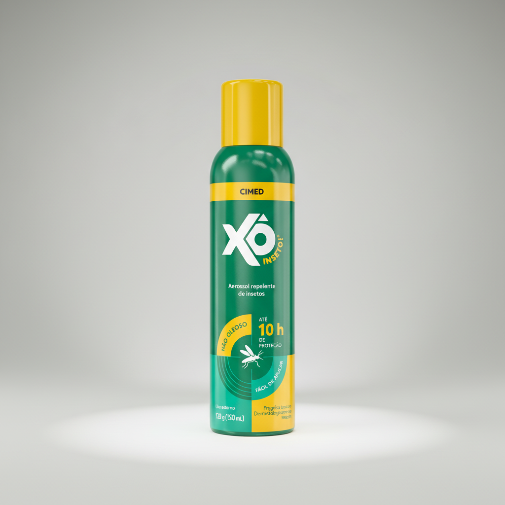 Xô Inseto Aerossol repelente