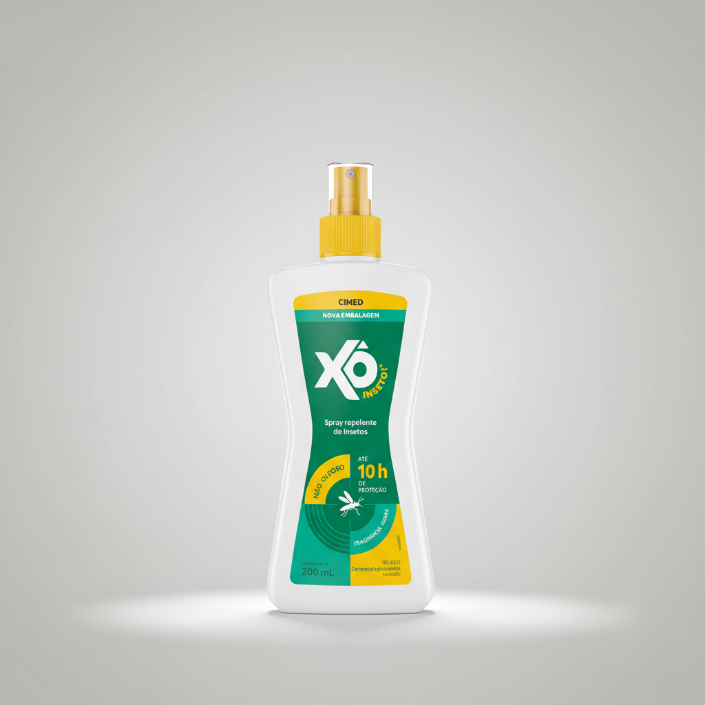 Xô Inseto Spray Repelente