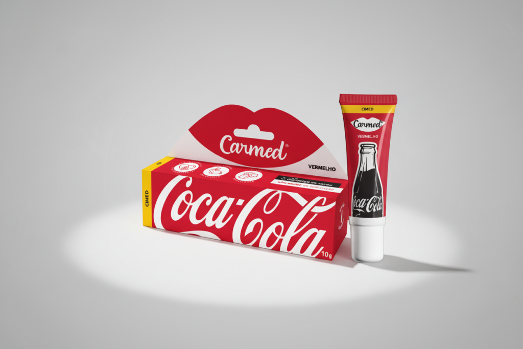 Carmed Coca-Cola Vermelho